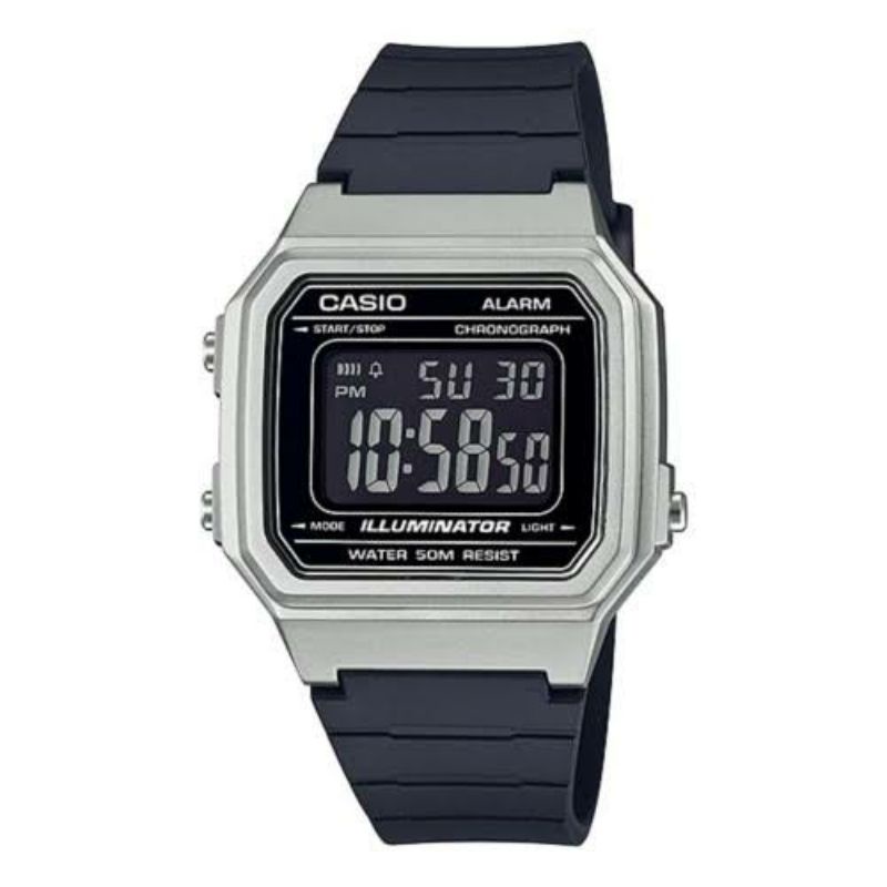 CASIO PRIA DIGITAL W-217HM-7BVDF / CASIO W217HM-7B ORIGINAL & GARANSI