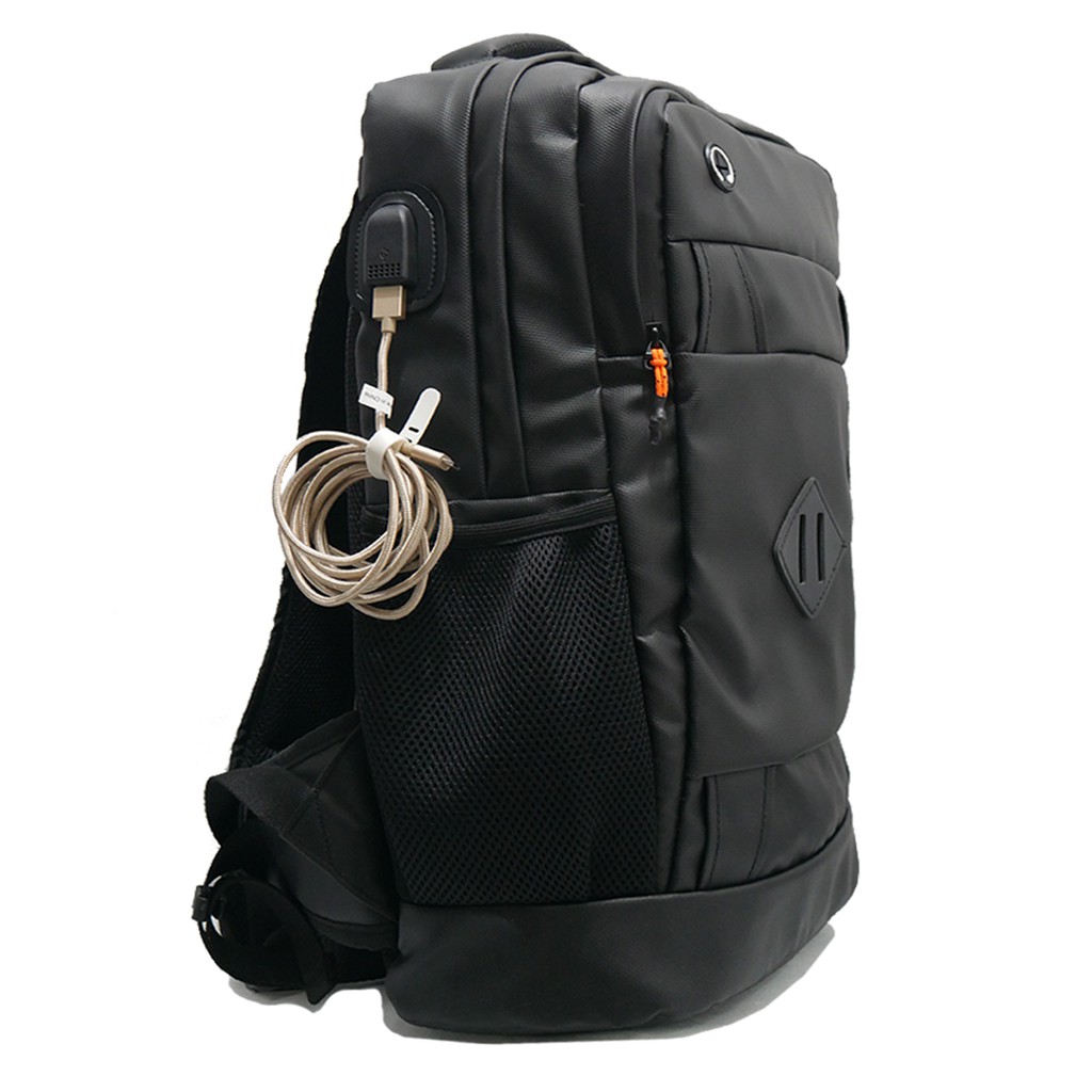 LUXURIOUS BLACK |Urban Factor x FORIND|Tas Ransel Punggung Ori Bag Pria Wanita Backpack Baru Besar