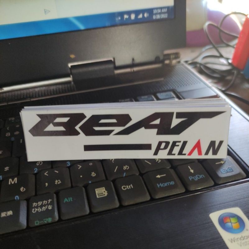 stiker printing BEAT PELAN