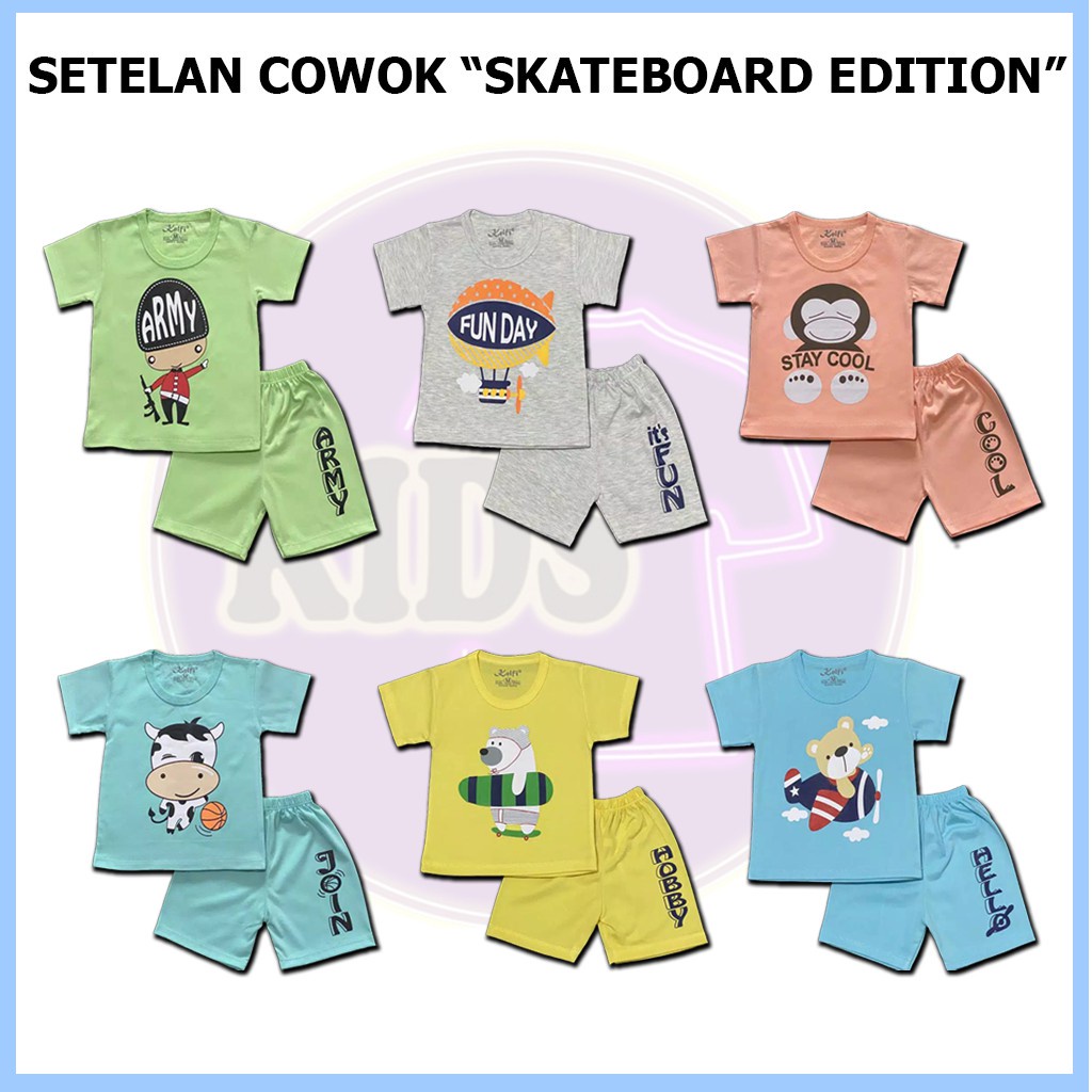 SET ANAK COWOK KELFI SETELAN BAJU ANAK KELFI SETELAN ANAK LAKI LAKI USIA 6 BULAN SAMPAI 7 TAHUN