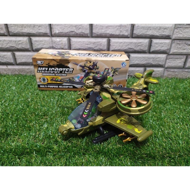 MAINAN PESAWAT BISA MENYALA & BERSUARA - MAINAN ANAK EDUKASI