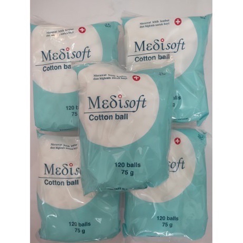 Jual medisoft cotton ball baby kapas bayi Shopee Indonesia