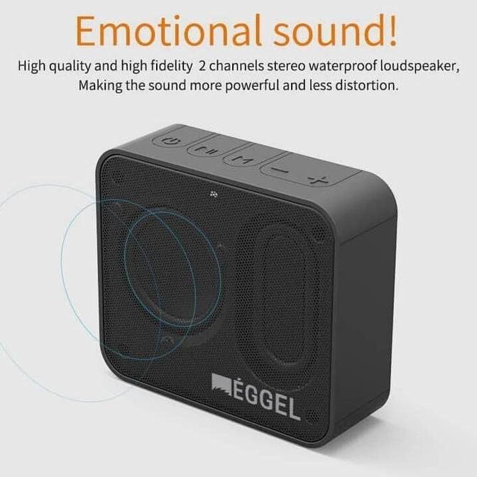 EGGEL FIT Waterproof outdoor portable Bluetooth speaker original