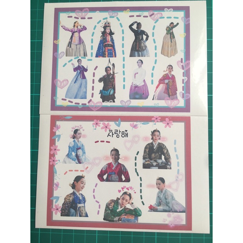 Sticker Pack Mr. Queen Kim So Yong (Shin Hye Sun) Sticker Murah Drama Korea
