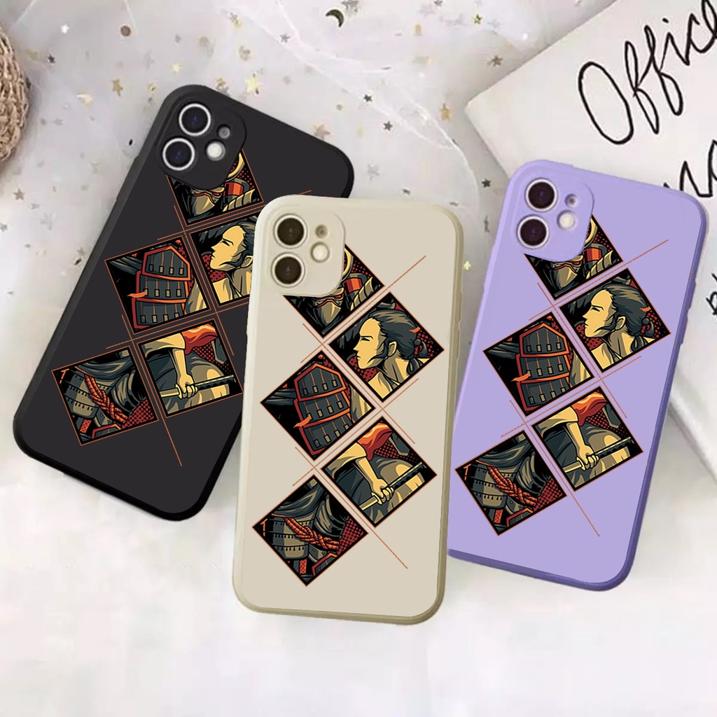 DC CASE INFINIX SMART 4 / SMART 5 / SMART 6 RAM 3GB / HOT 9 PLAY NEW CASE MACARON SAMURA
