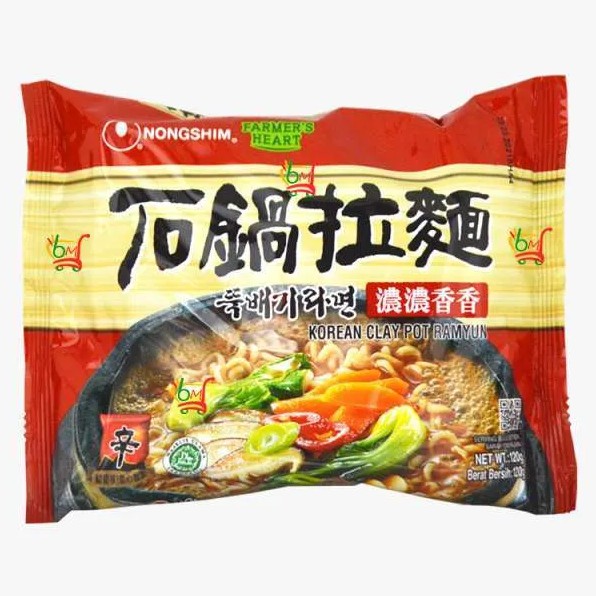 

NONG SHIM CLAY POT RAMYUN 120GR