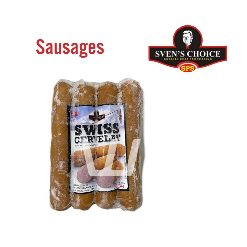 

Sosis Babi Svens choice sven's Swiss Cervelat 320g