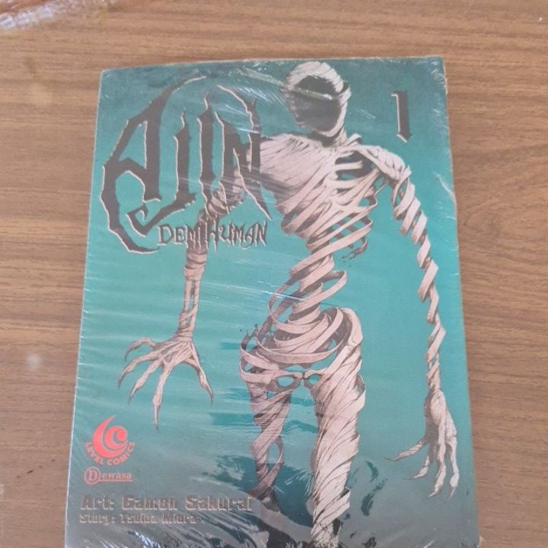Komik Ajin Demi Human Vol 1 rare segel ori