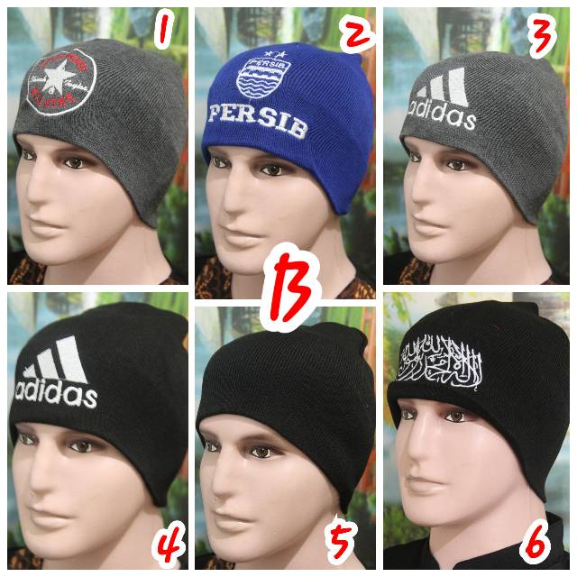 Kupluk persija rajut wool tebal hangat/ order 10 pcs 9000 an (kode 07)