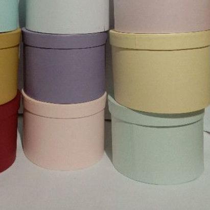 

❂ Gift Box Bulat D20T12/BloomBox Flower/Round Flower Box/Box Bulat/Box Bunga/Box Bunga Bulat ⅍