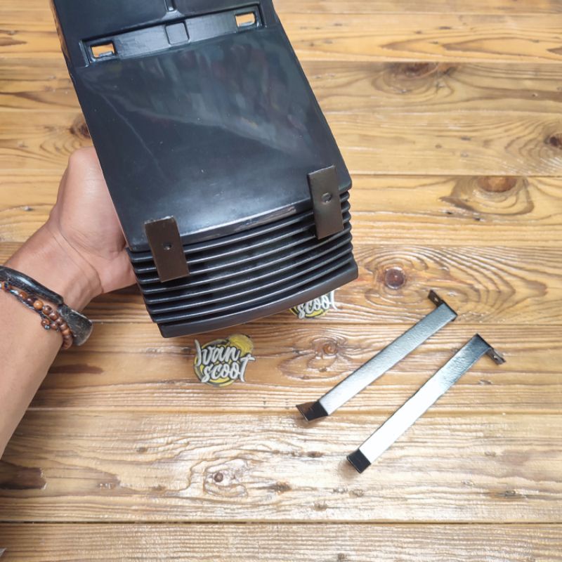 Bracket Dudukan Plat Nomor Vespa Dudukan Plat Nomor Depan Vespa Px Series Dasi Spartan brecket Plat 