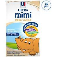 

Susu Ultra Mimi Vanila 125 ml (ecer)