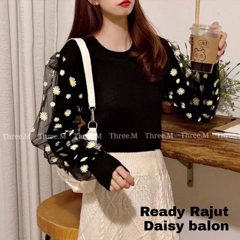 RAJUT BALON DAISY/ RAJUT PREMIUM TERLARIS/ RAJUT PREMIUM/ RAJUT BALON REALPICT