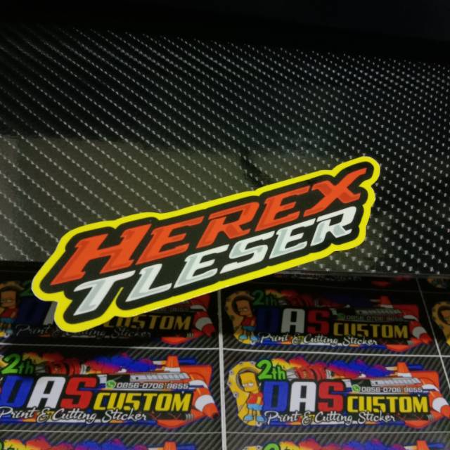 Sticker printing HEREX TLESER