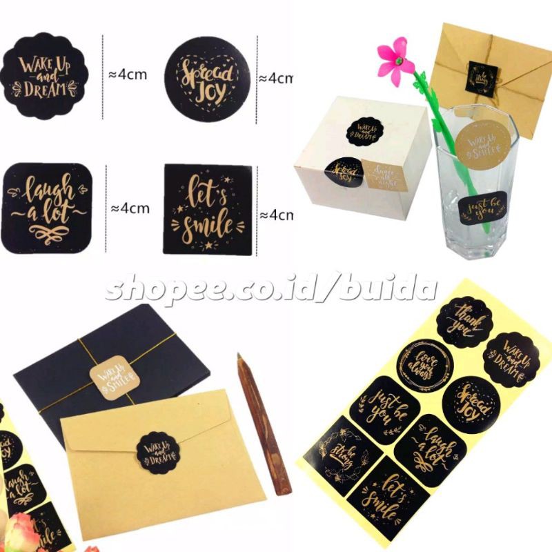 

Sticker kata motivasi stiker motifasi be strong just be you laugh a lot let's smile spread joy tq