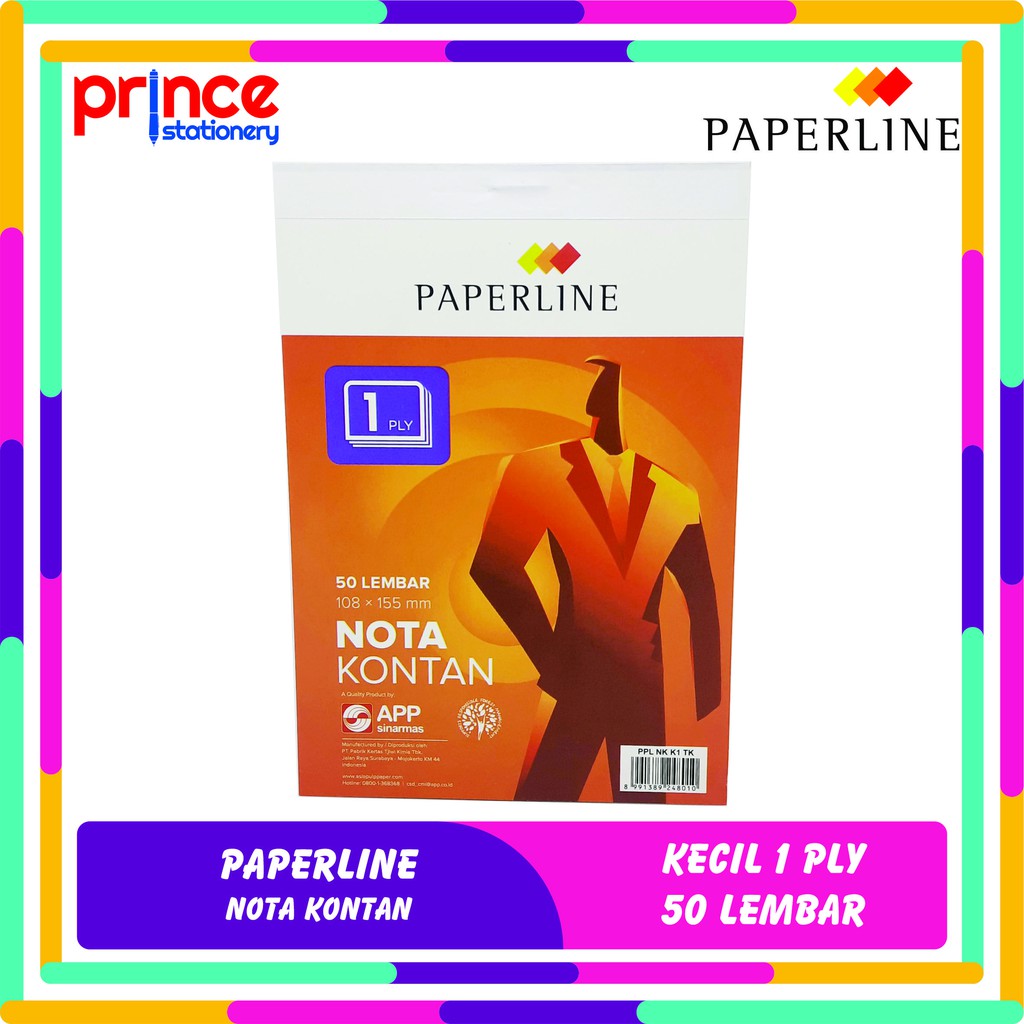 

NOTA KONTAN PAPERLINE KECIL 1PLY