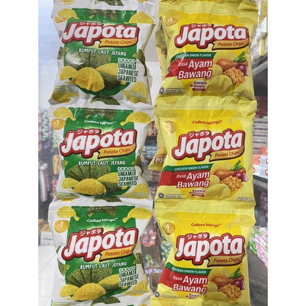 

Japota potato chips renceng isi 10