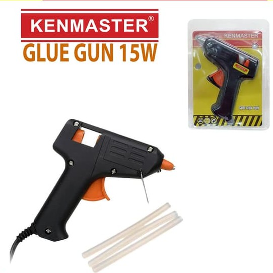 Alat Lem Tembak 15w / Kenmaster Glue Gun Kecil 15 watt