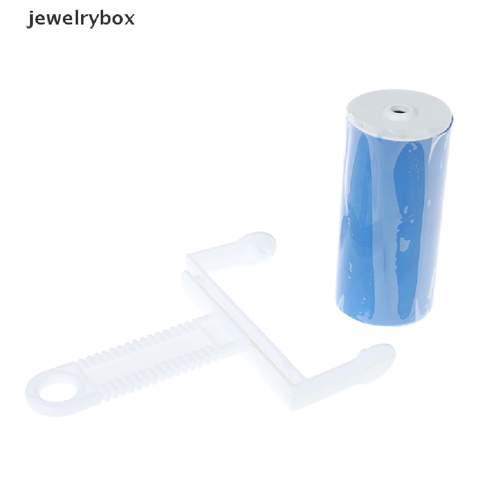 (jewelrybox) Roller Pembersih Debu / Bulu Hewan Peliharaan Reusable Bisa Dicuci Untuk Pakaian