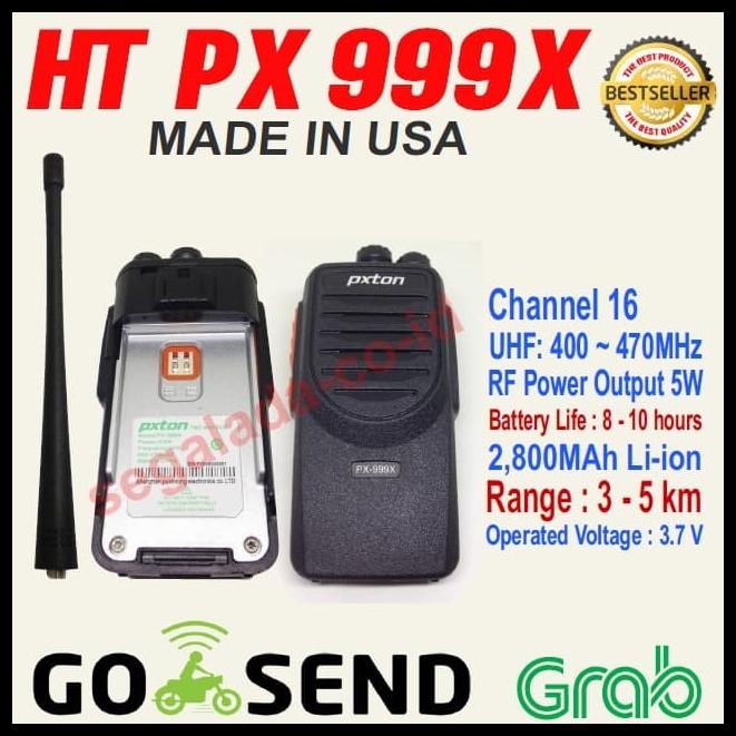 Ht Pxton Px999X Made In Usa Terbaru Range 5Km