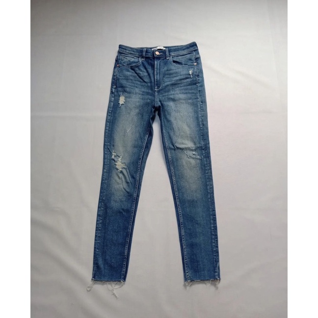 SOLD OUT❌ Zara man jeans celana panjang pria ripped sobek