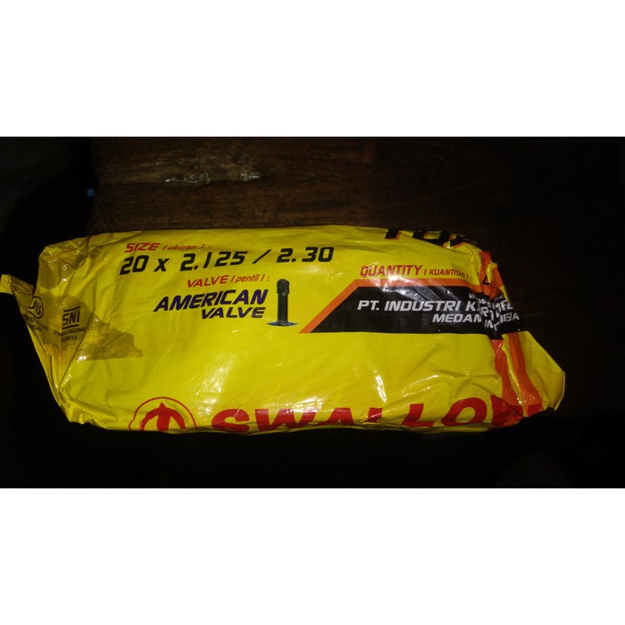 Ban Dalam Sepeda 20 x 2.125 - 2.30 Swallow