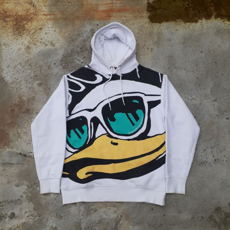 B One Soul Duck Dude Hoodie White