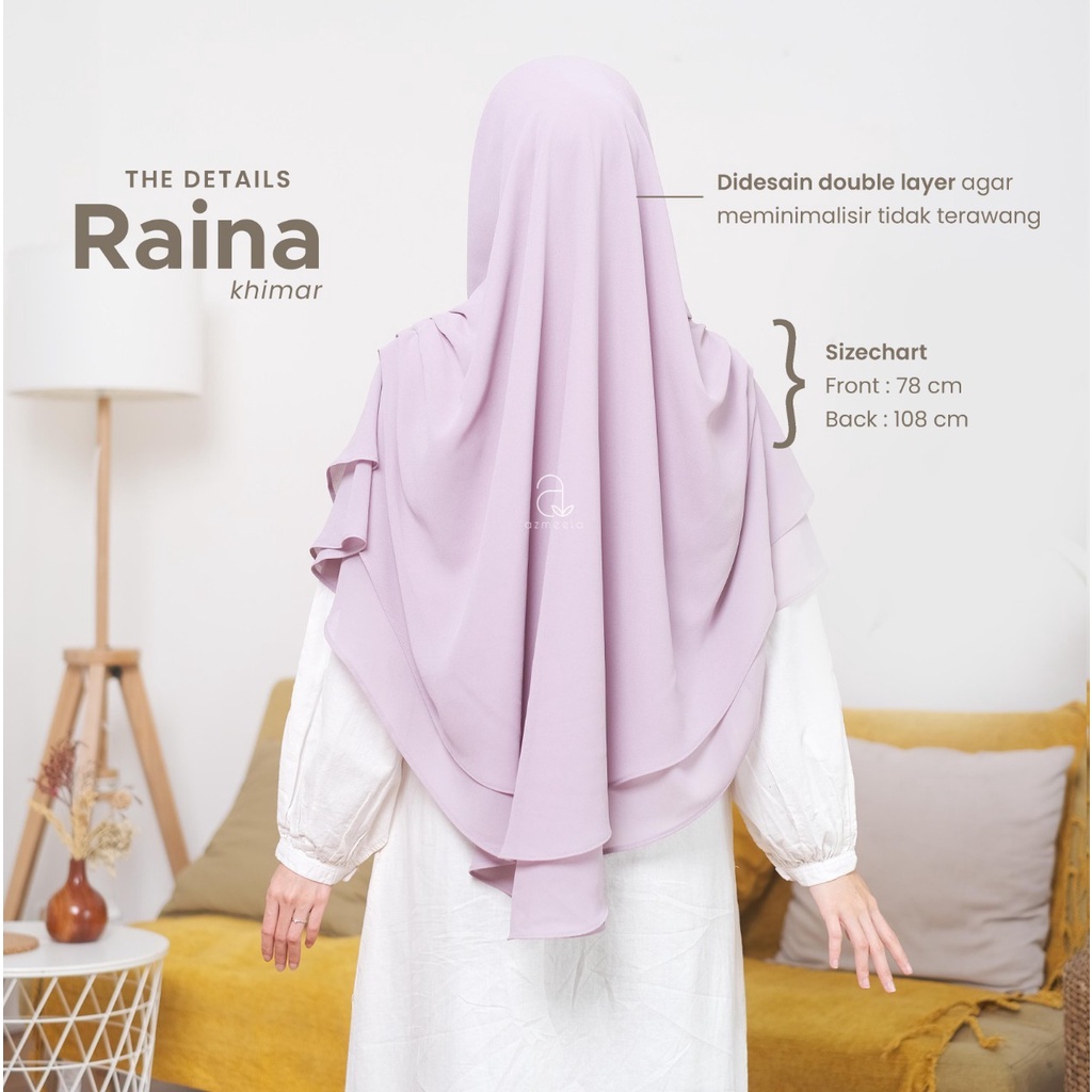 AZMEELA RAINA KHIMAR | HIJAB INSTAN