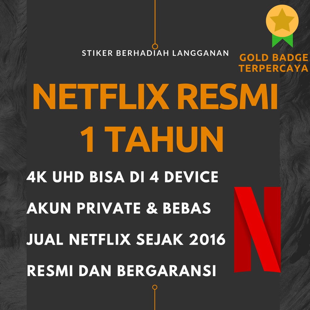 Trusted 1 Tahun Flix Premium 4 Device Private Sharing 4k Legal Dan Resmi Indonesia