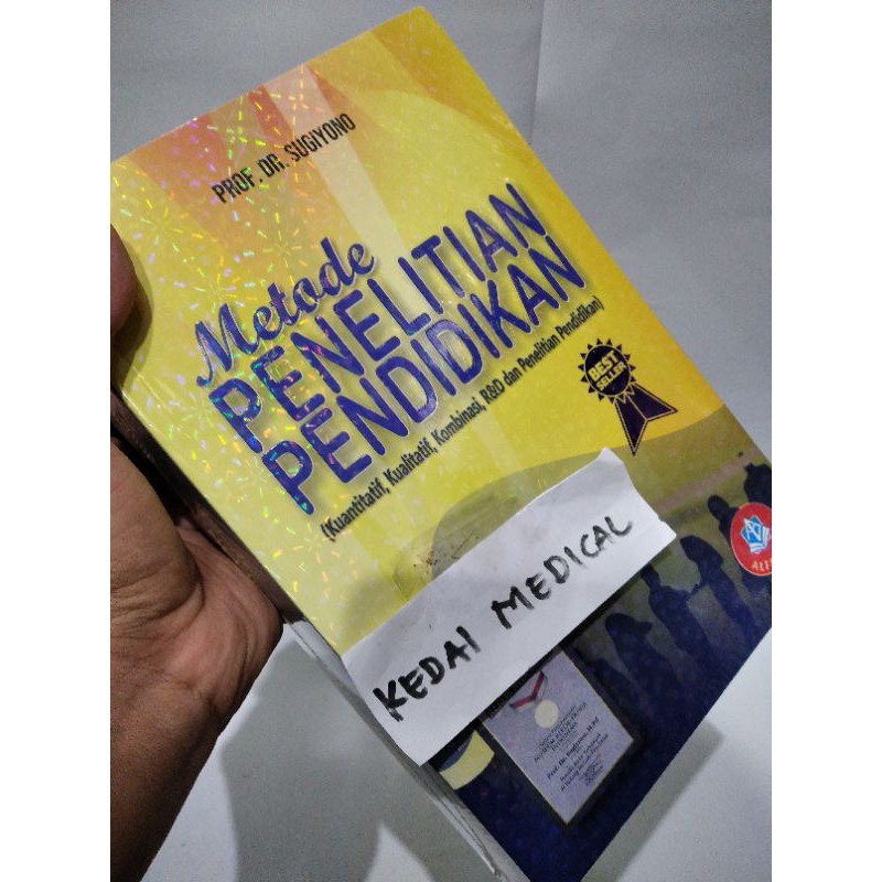 [ ORIGINAL ] BUKU METODE PENELITIAN PENDIDIKAN SUGIYONO TERBARU