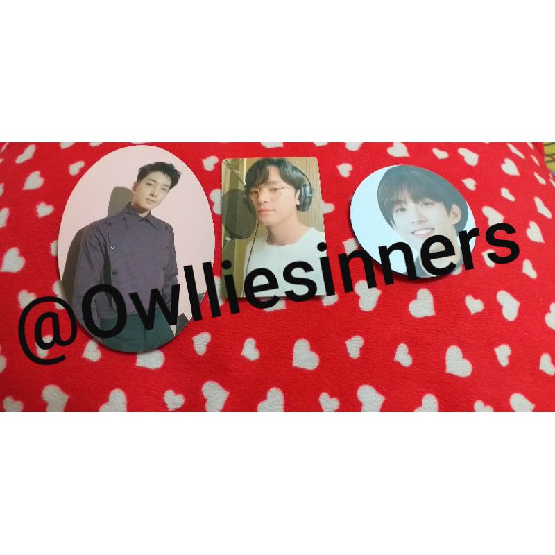 PC S.COUPS, WONWOO AN ODE THE POET (booked), Semicolon DKbundar, Mingyu(booked), Wonwoo Oval(booked)