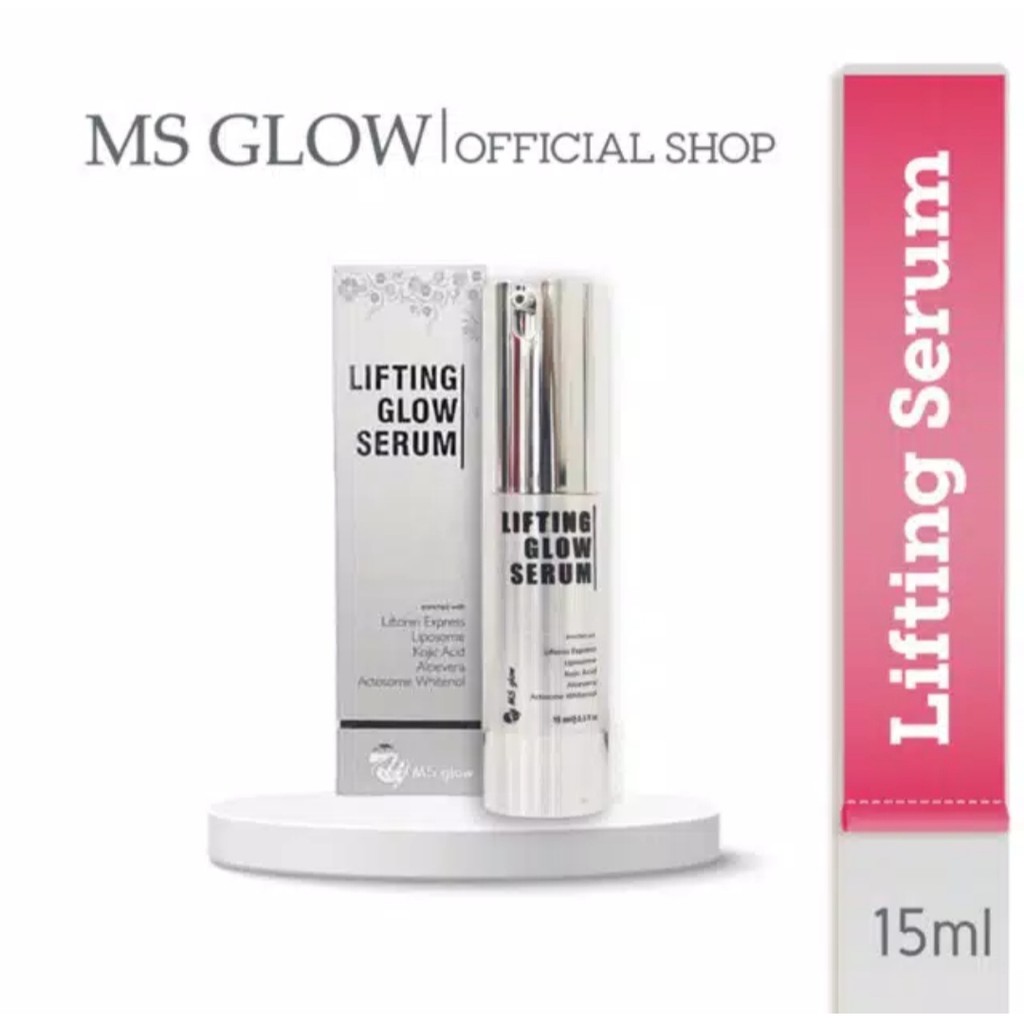 MS GLOW LIFTING GLOW SERUM | Shopee Indonesia
