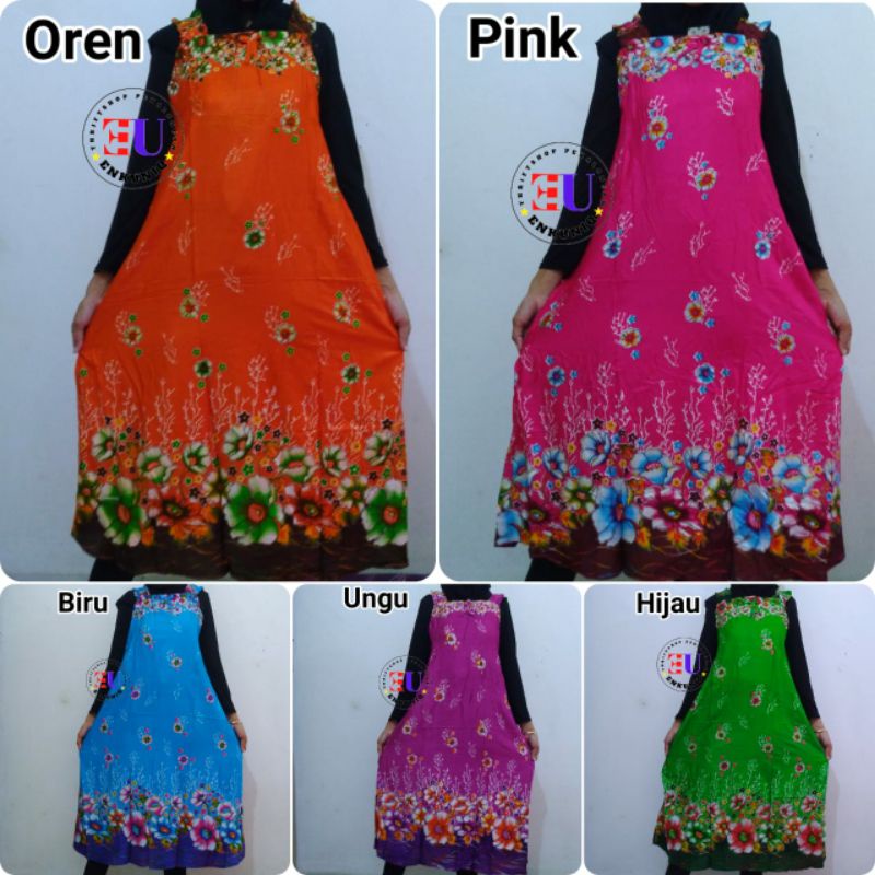 Daster Payung Yukensi Batik / Ucansee Payung Tanpa Lengan / Daster Yukensi Klok Hamil Santai YPRS01