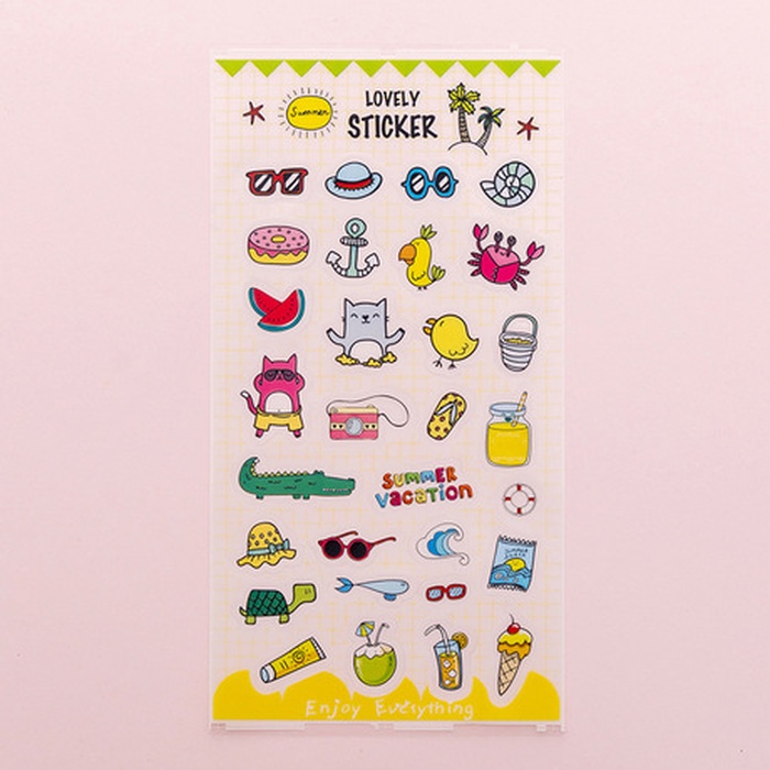 

[Terlaris] stiker kartun korea lucu sticker dekorasi stationery Wallpaper Sticker Stiker Dinding Dekorasi Dinding