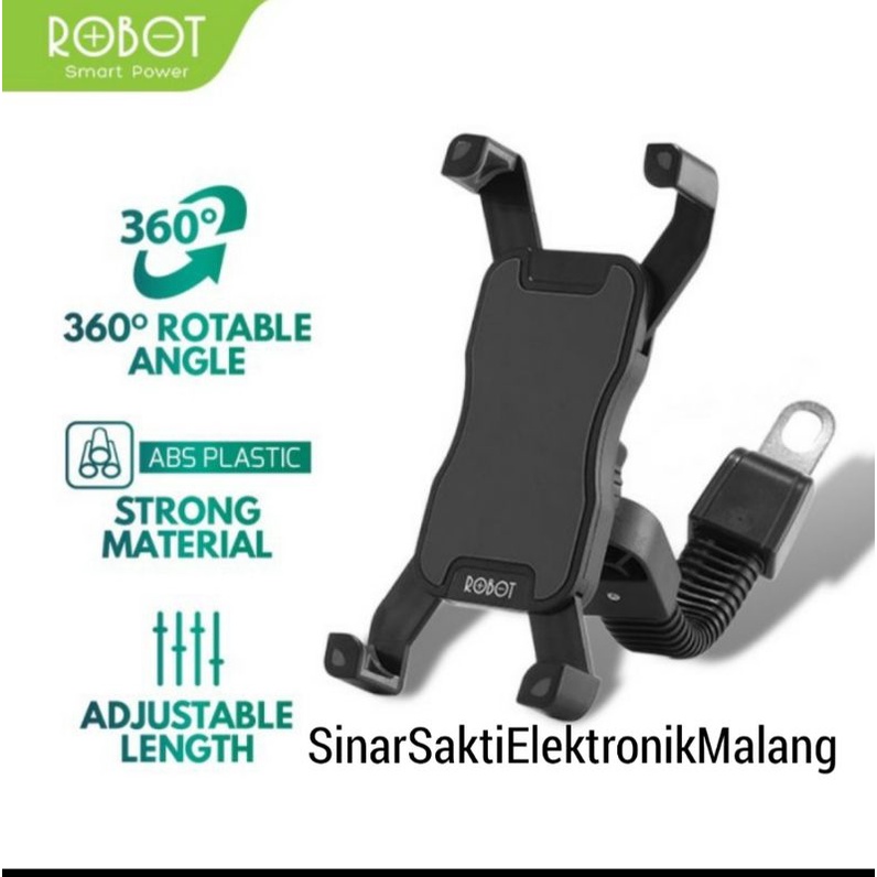 Robot Phone Holder HP Motor Universal Tatakan Alas Tempat HP RT-MH02