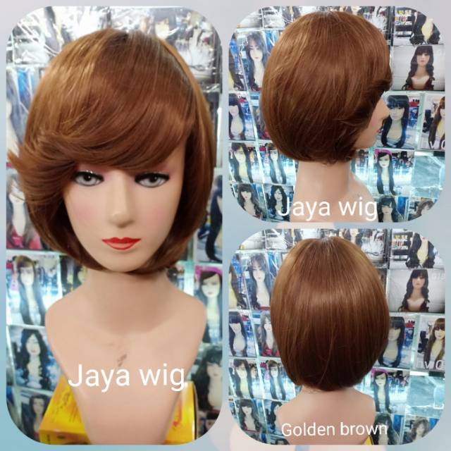 WIG BOB PENDEK PONI SAMPING /RAMBUT PALSU /WIG PENDEK