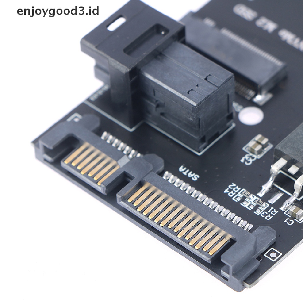 Adapter 22pin Sata M.2 Ssd Sff-8643 Ke Nvme M.2 Ngff Ssd Untuk Mainboard