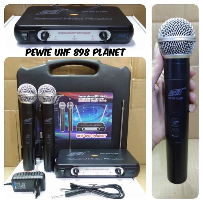 Mic wireless pewie 898 planet