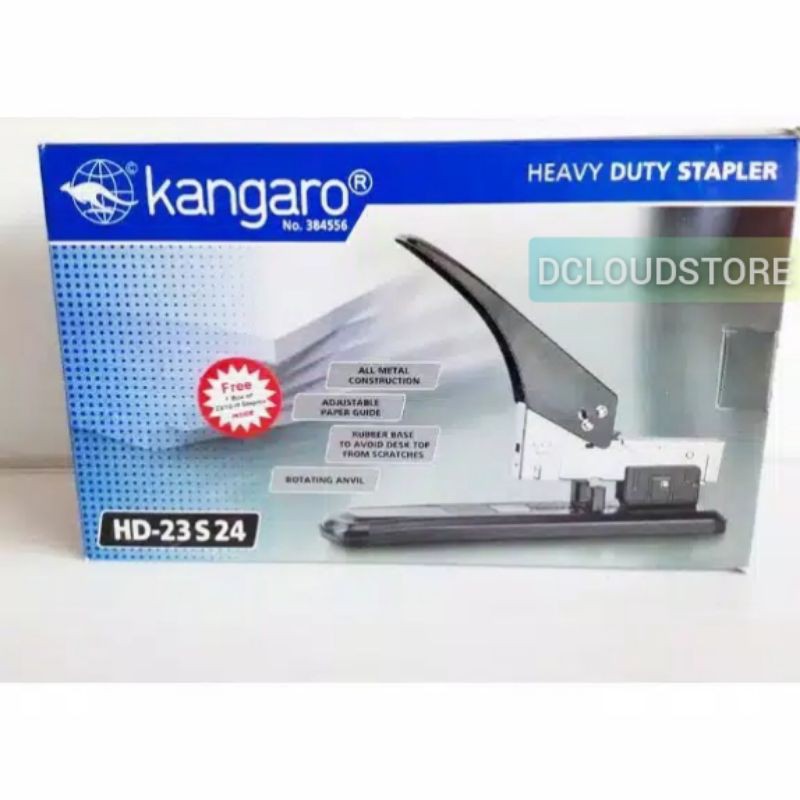 

Stapler Jilid Pinggir Kangaro HD 23S24 Heavy Duty Staples HD23S24