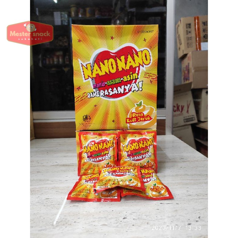 

Permen Nano Nano isi 30 sachet