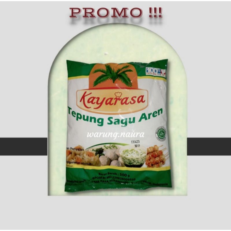 

Tepung sagu aren asli 500gr