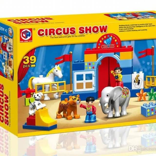 Lego Block Pertunjukan Sirkus Show Besar