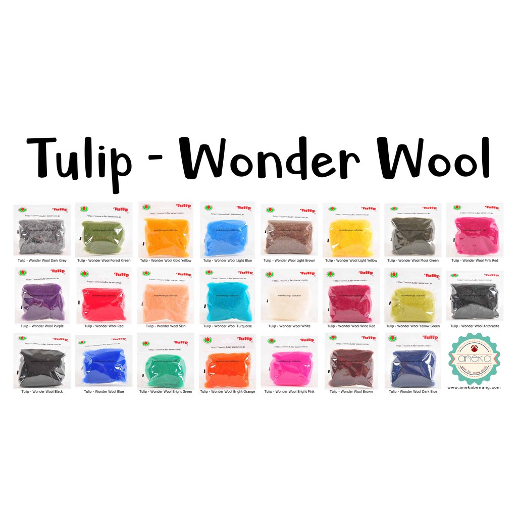 Felting wonder wool - merk TULIP