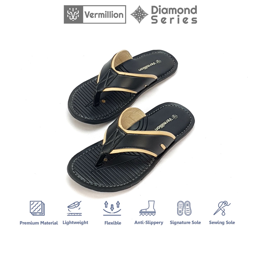 Sandal Jepit Pria Sandal Kulit Pria Slop Sandal Jepit Sandal Pria Kekinian Sandal Anti Slip Pria Sandal Pria Sandal Pria Karet Sandal Pria Casual - Cassanova