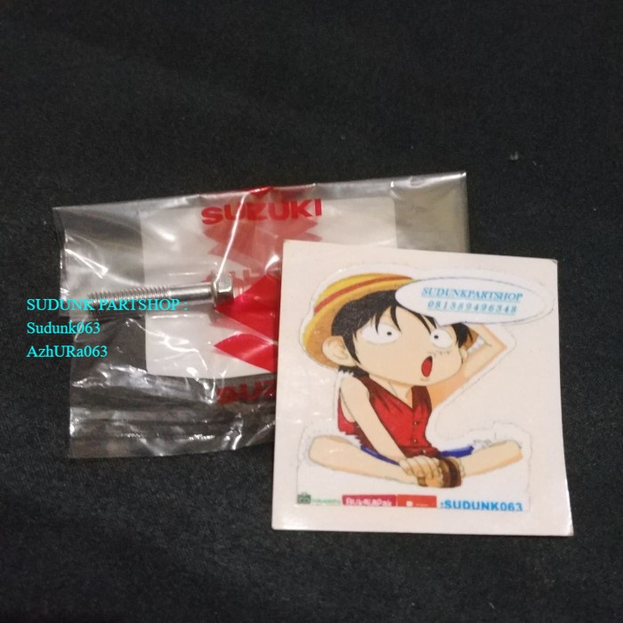 bolt crankcase cover baut tutup blok mesin satria Fu ori sgp