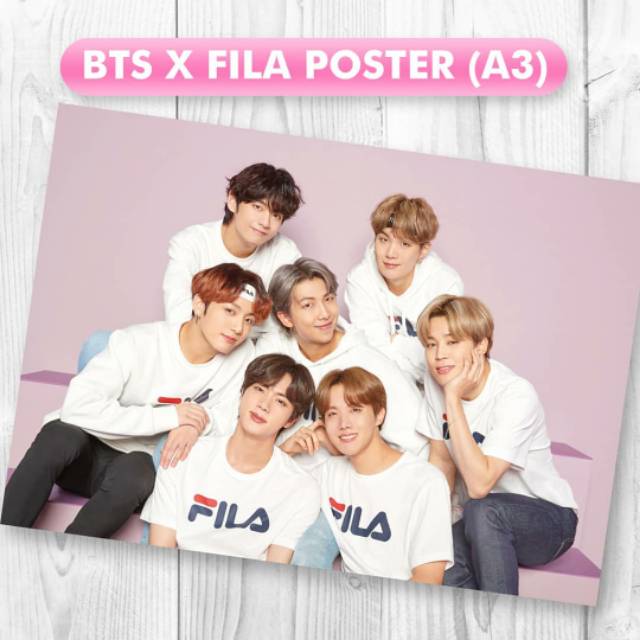 BTS X FILA UNOFFICIAL POSTER
