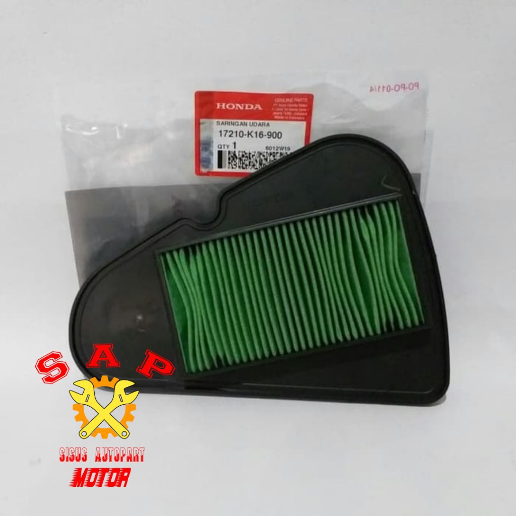 Filter Udara Beat FI Beat Pop Beat ESP Scoopy FI ESP / Saringan Udara Beat FI ESP SCOOPY ESP K16