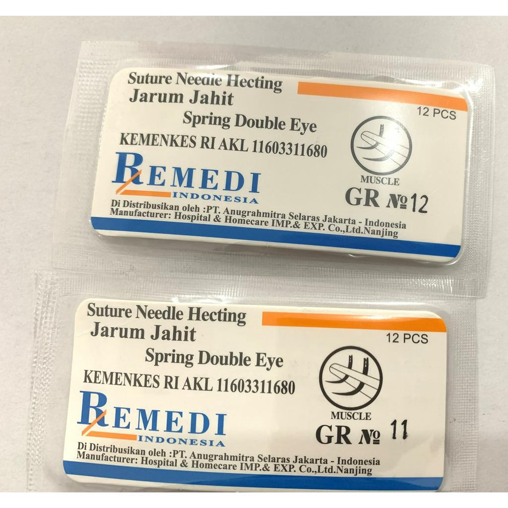 REMEDI - Suture Needle Hecting | Hect Nald | Jarum Bedah Otot