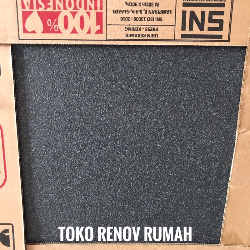 keramik 30x30 kasar/ keramik hitam kasar/ keramik kamar mandi/ keramik teras/ keramik garasi