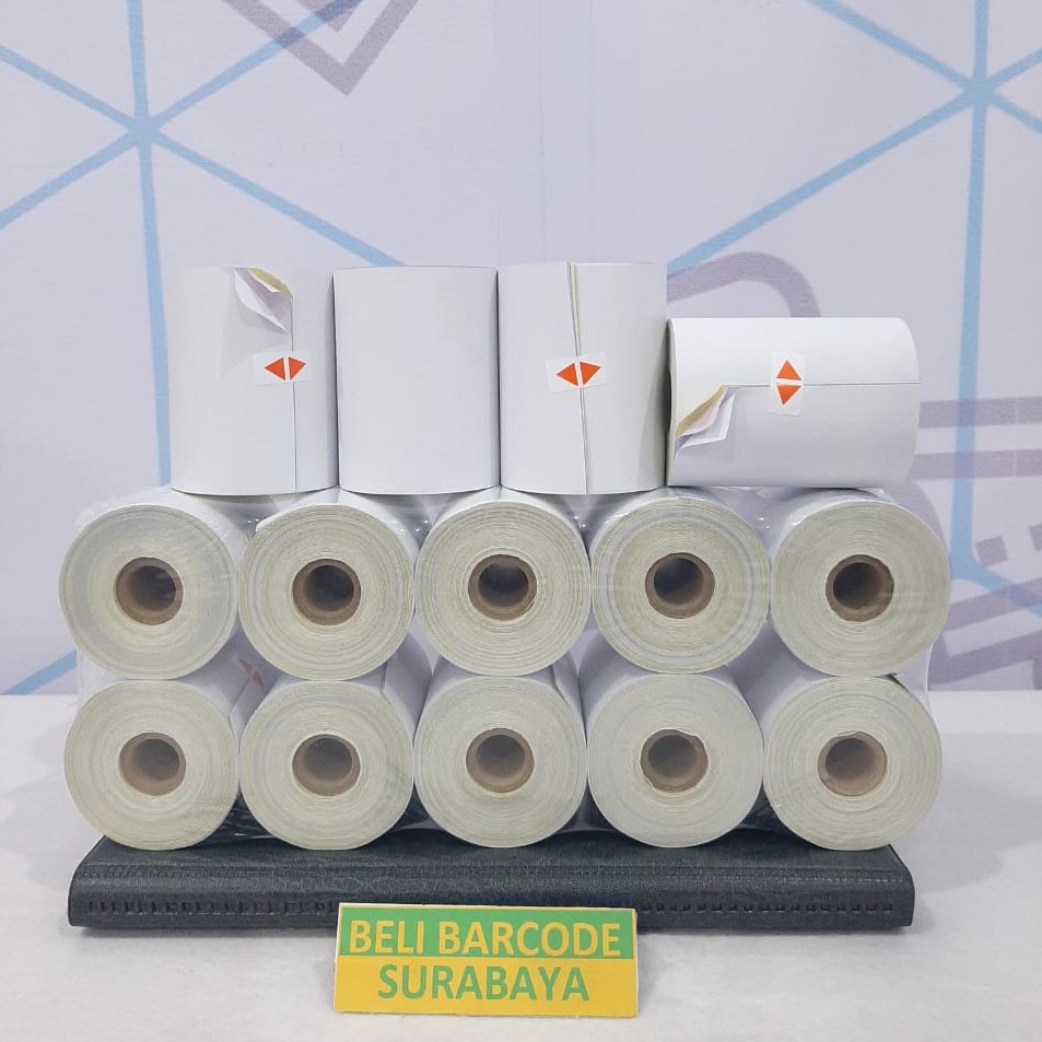 KERTAS STRUK KASIR HVS / NCR 75mm x 60mm 3PLY - 3 PLY UNTUK PRINTER DOT MATRIX